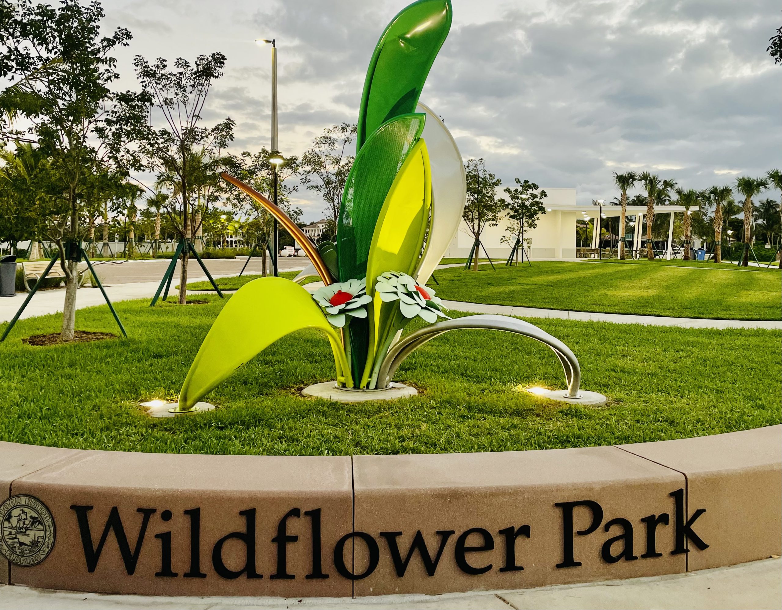 Wild Flower and Silver Palm Park