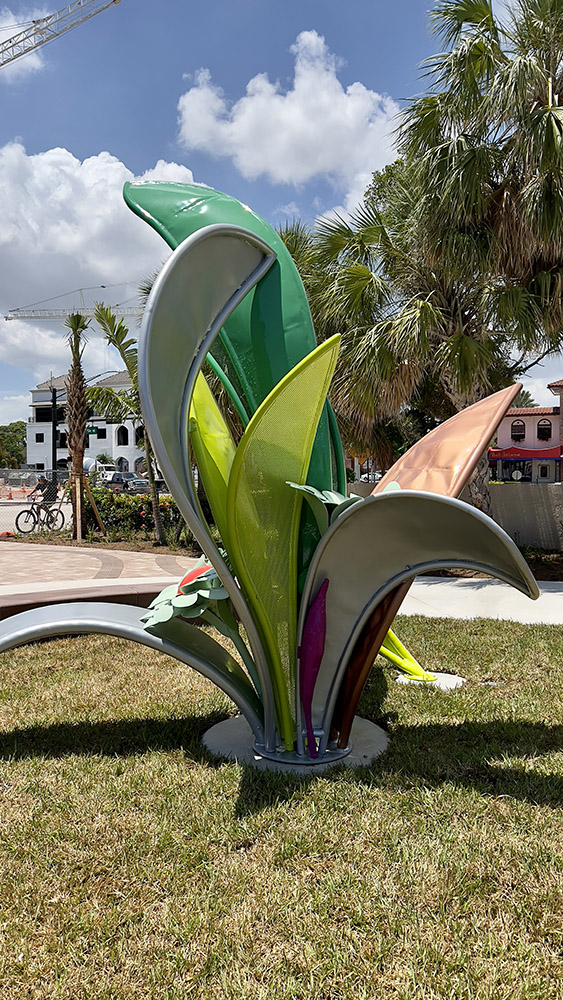 Wild Flower and Silver Palm Park