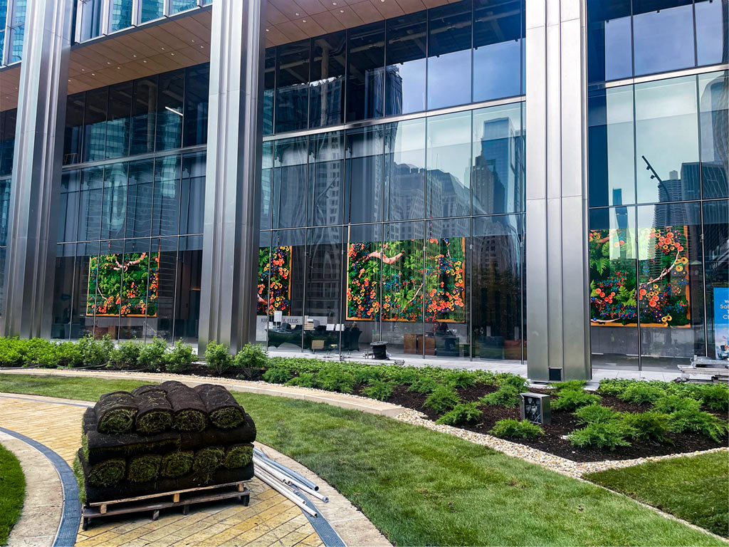 Salesforce Tower Chicago Lobby Video Wall