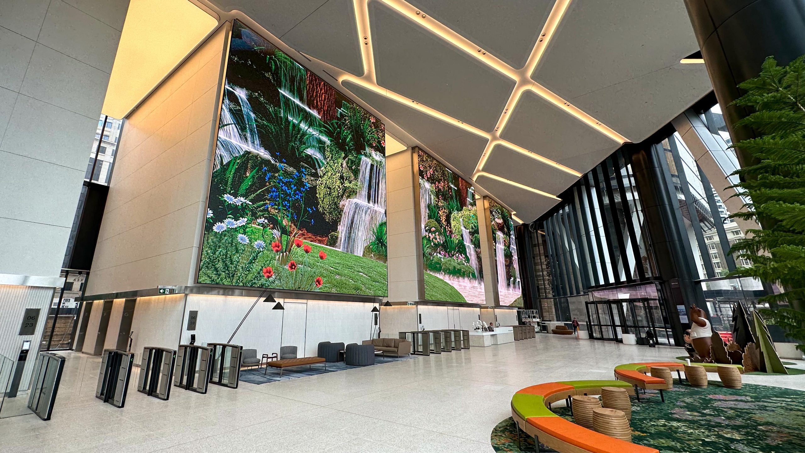 Salesforce Tower Sydney Lobby Video Wall