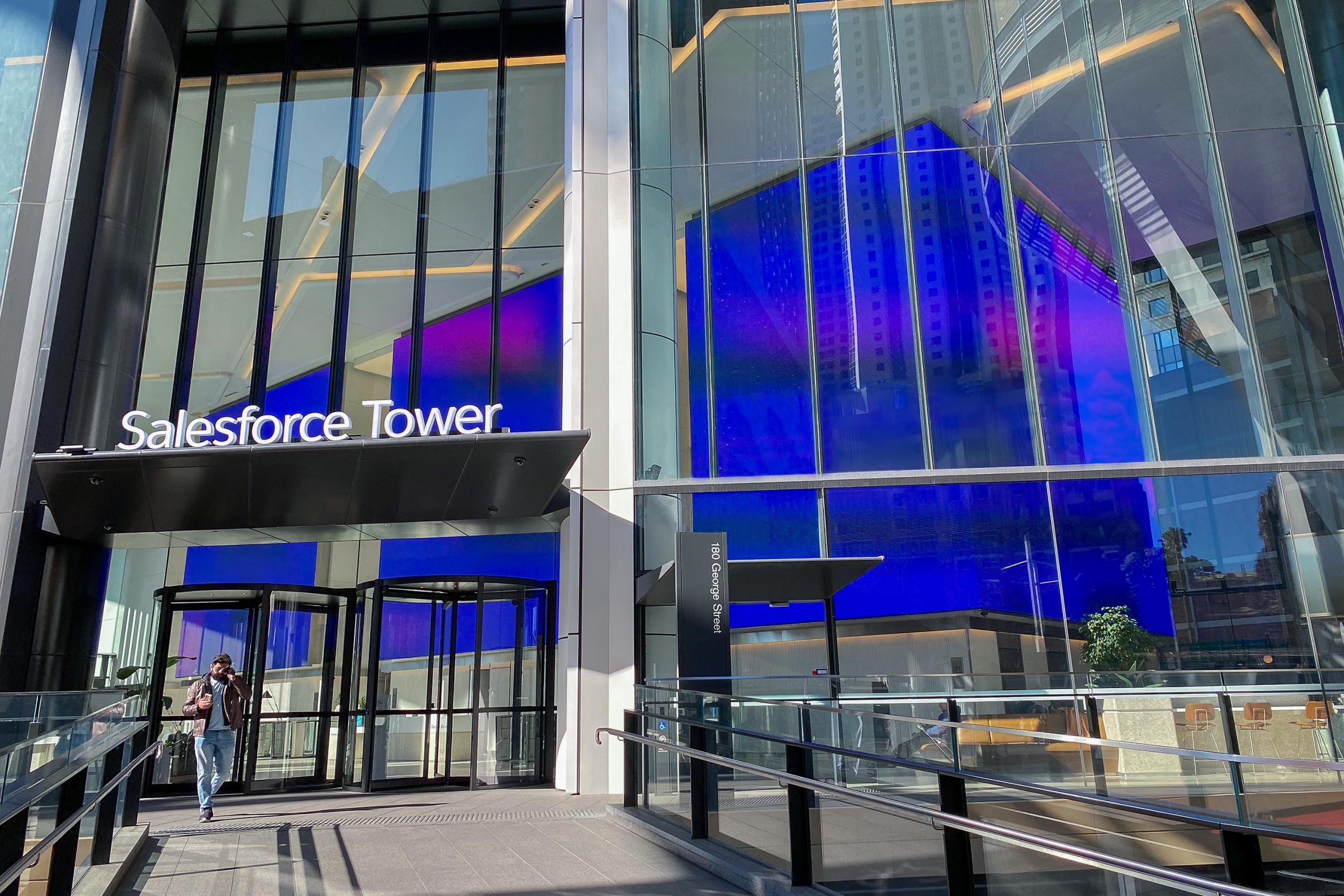 Salesforce Tower Sydney Lobby Video Wall