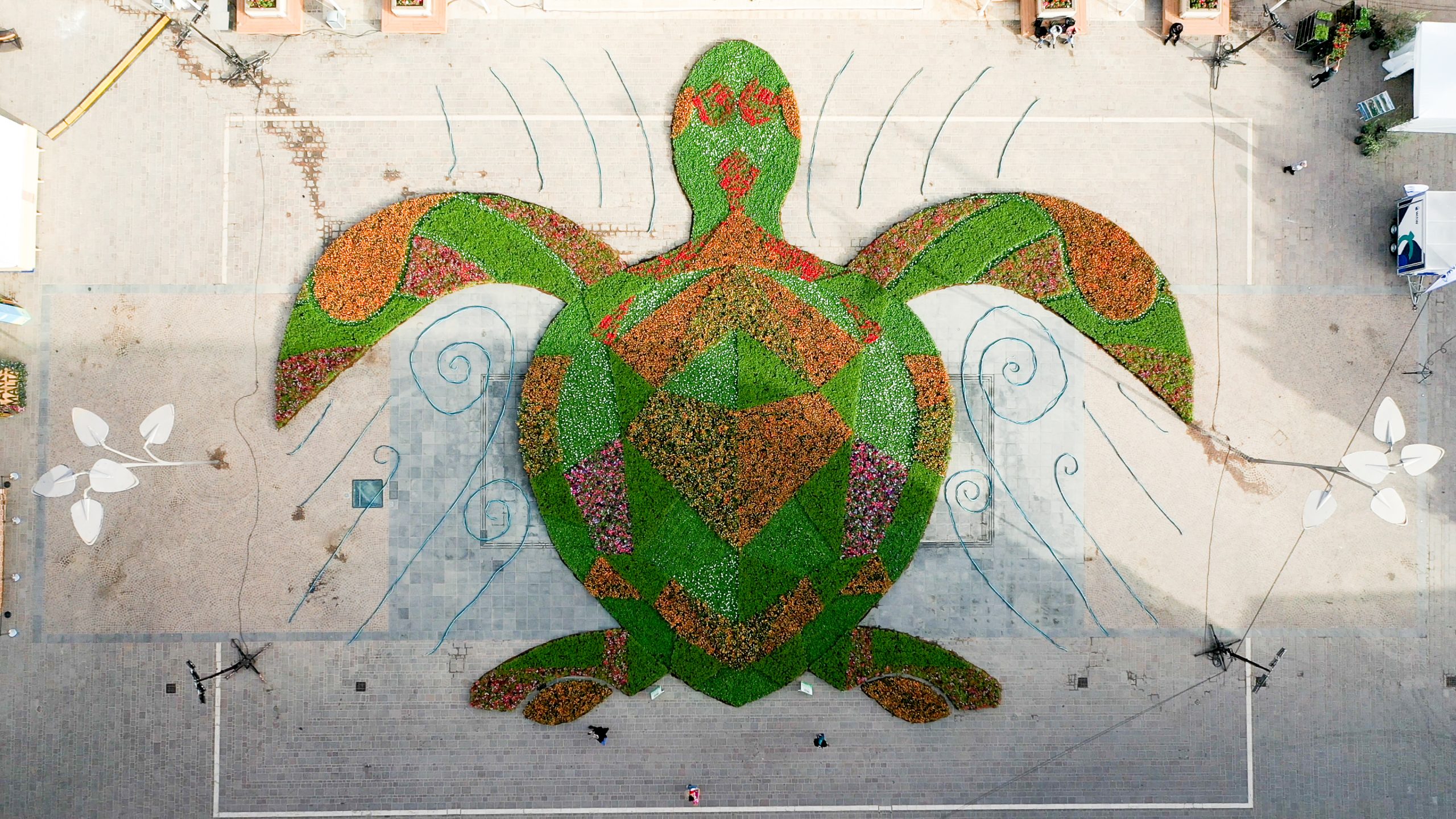 Infiorata Design for Green Festival 2021