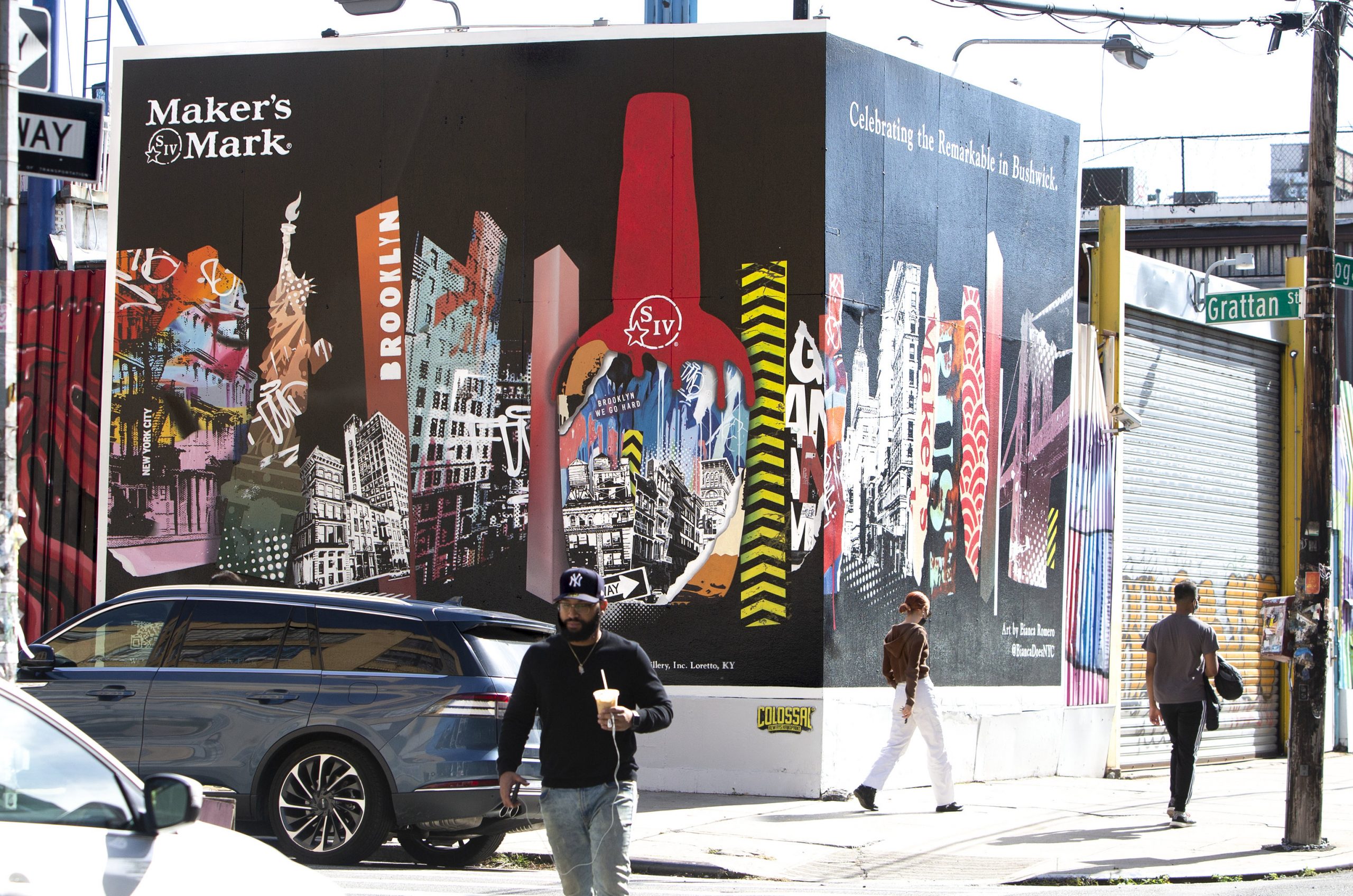 Bianca Romero X Makers Mark NYC ART Partnership (11 murals)