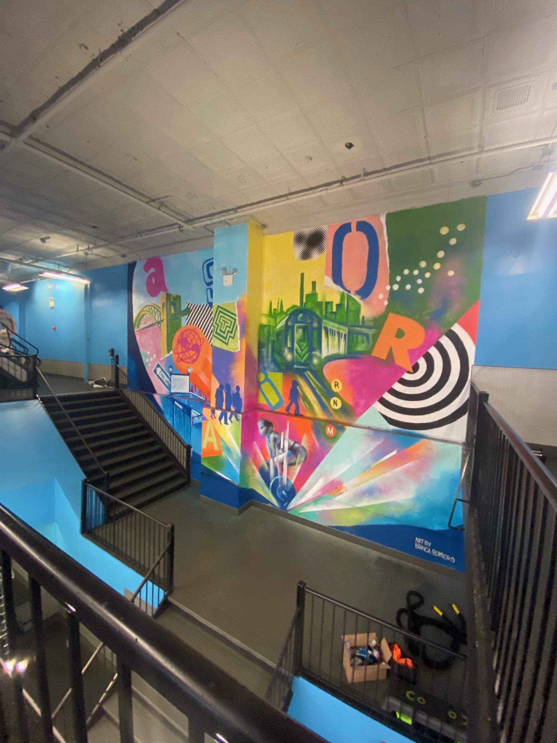 Gym Mural NYC